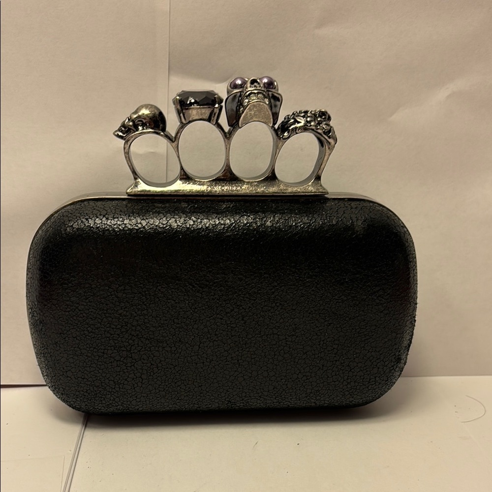 Alexander McQueen Black Clutch Bag